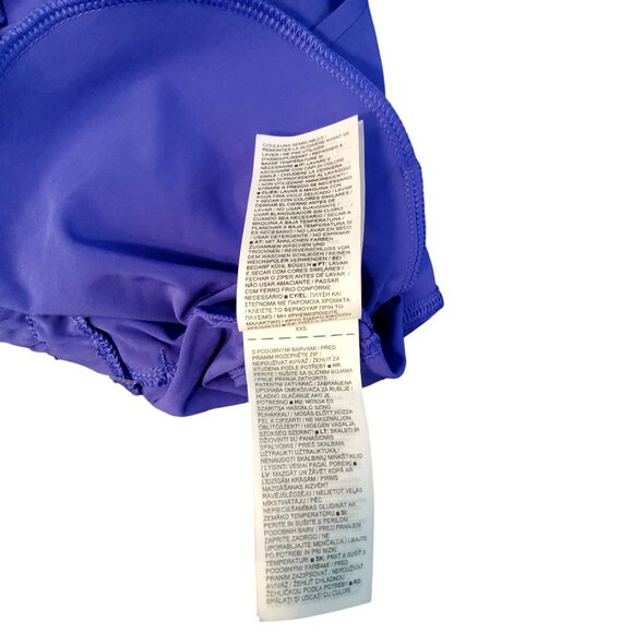 Athleta Womens Two Side Pockets For Convenience X-Small Blue Athletic Shorts - Picture 6 of 8